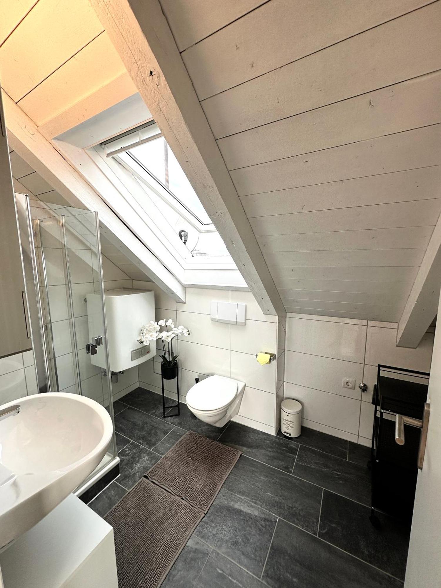 Zentrale Wohnung Mit Dachterasse Bregenz Bagian luar foto